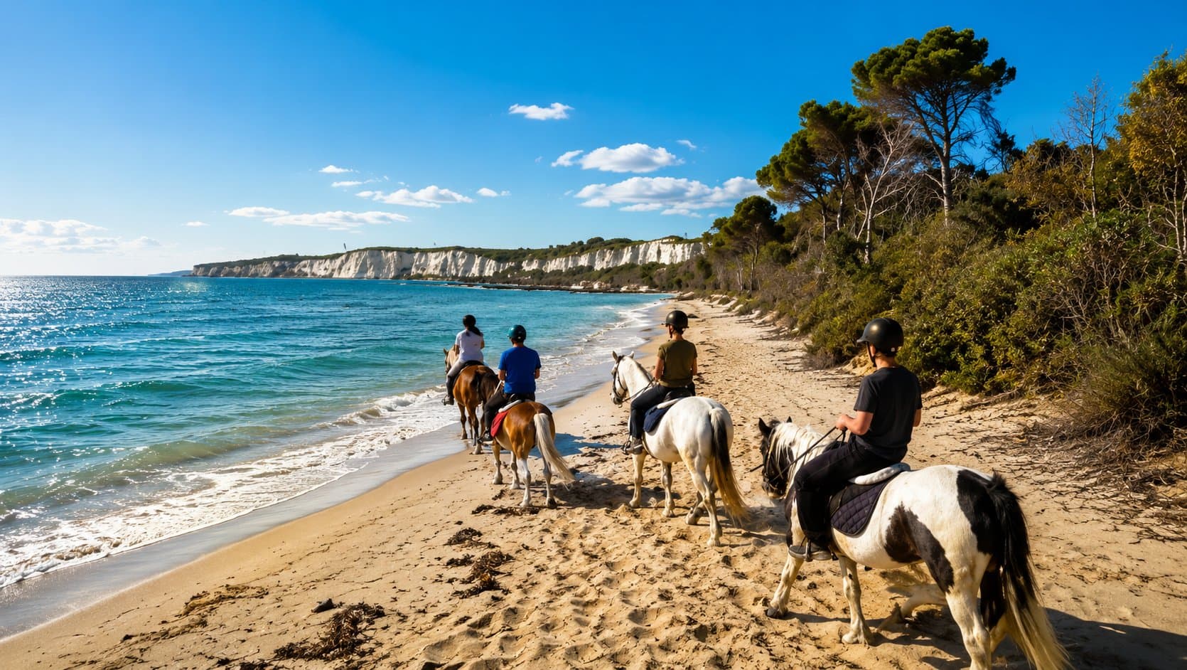 Passeggiata a cavallo al mare - Agrigento 1