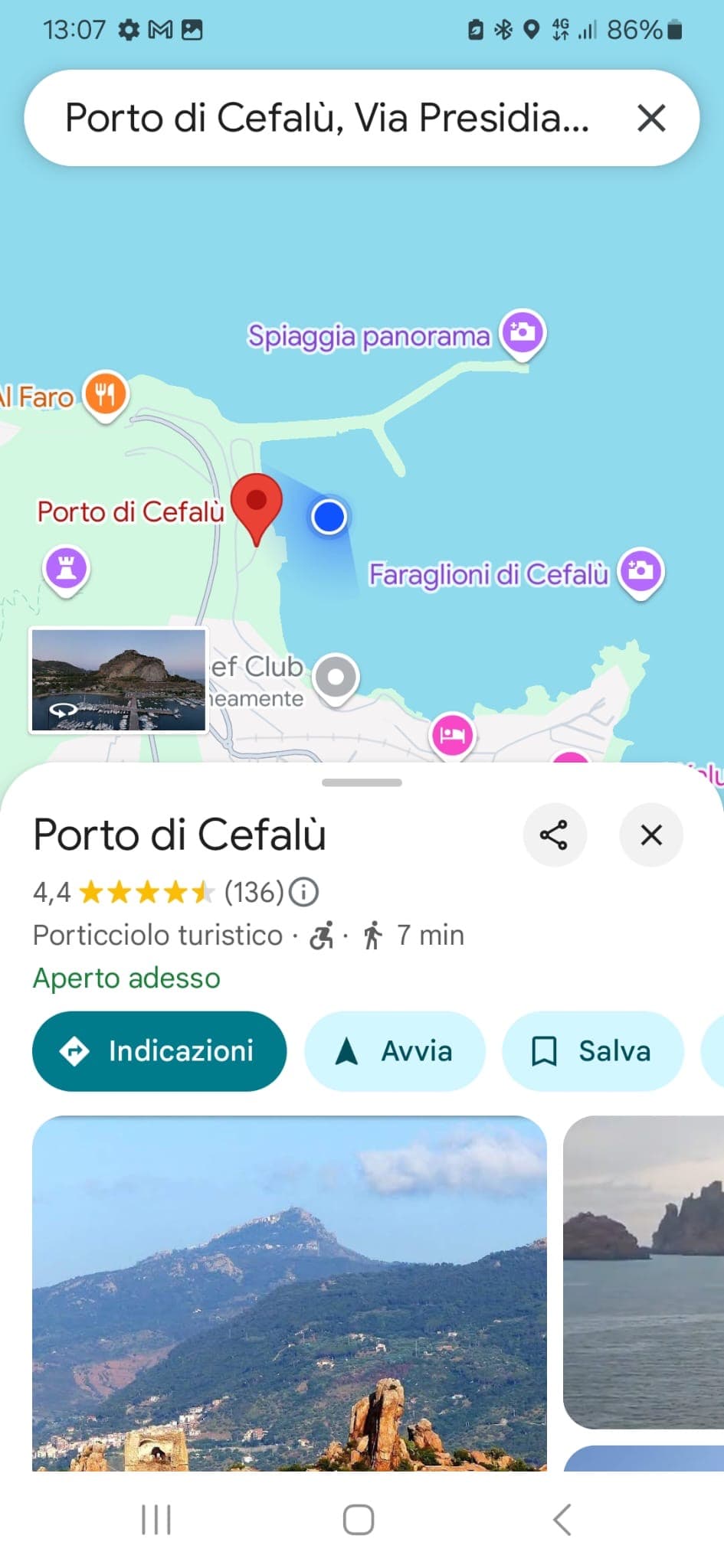 Tour in barca a Cefalù 9