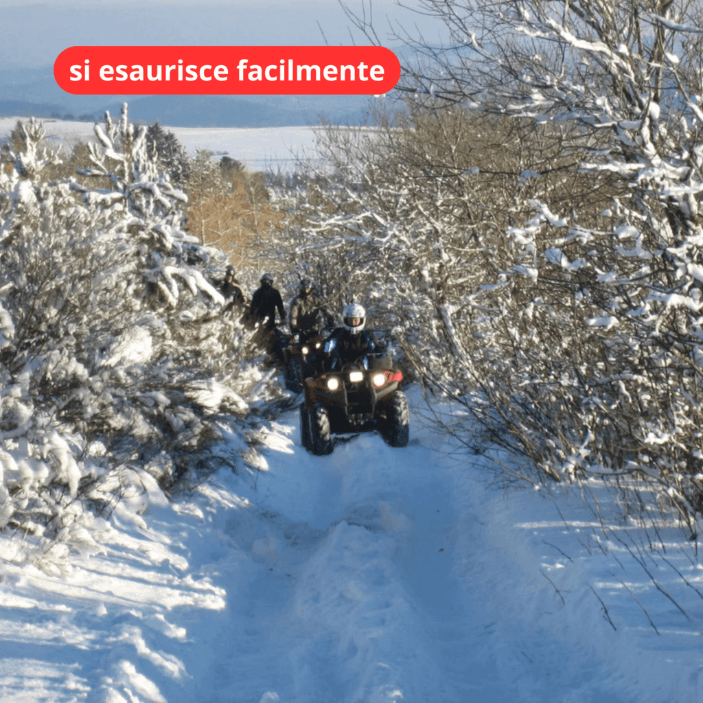 Excursión en quad 4x4 por el monte Etna cubierto de nieve. 1